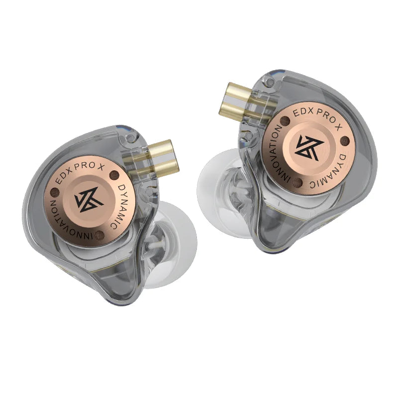 KZ EDX PRO X Dynamic Drive Earphone HIFI Bass Music Earbud Sport Noise Cancelling