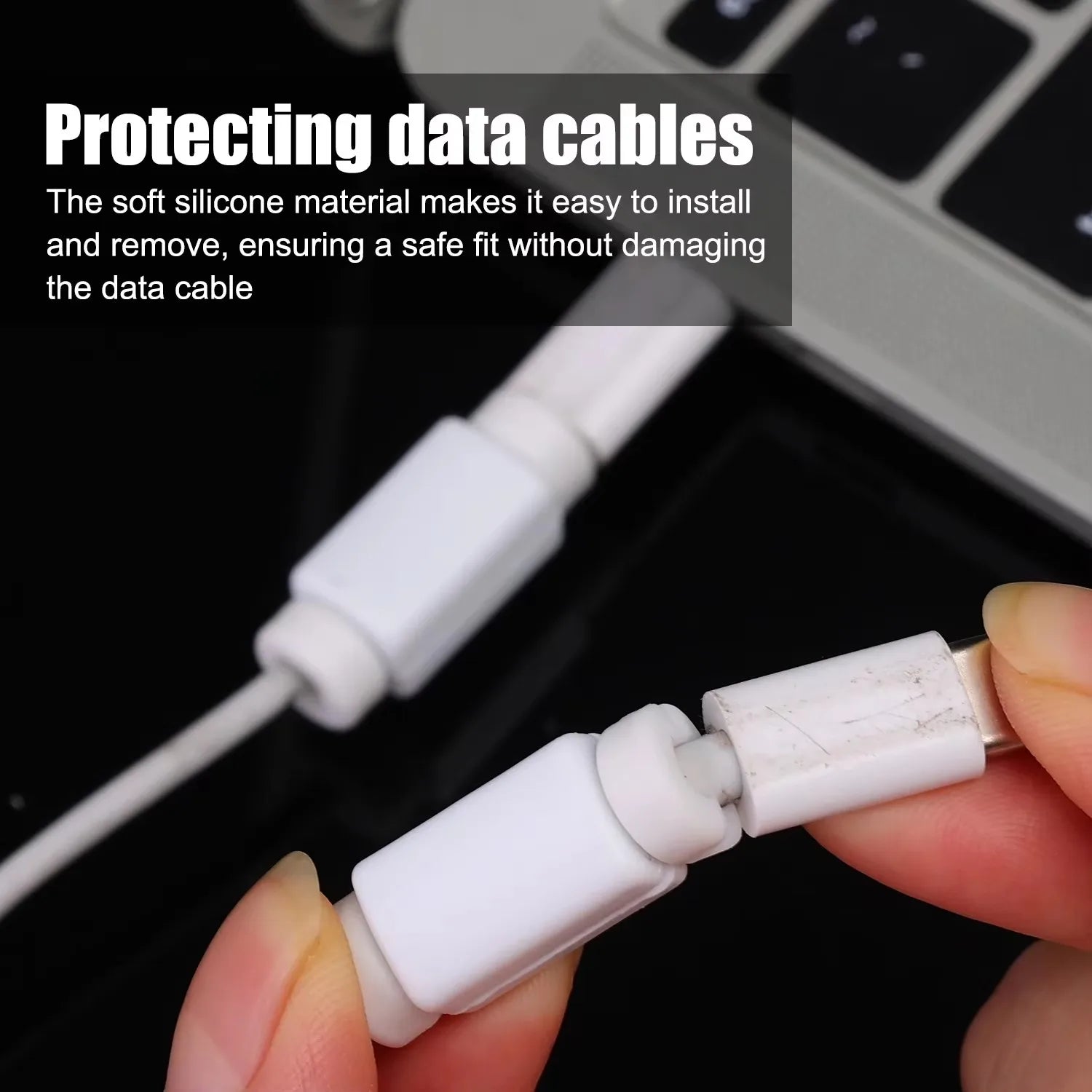 Anti Break Cable Protector Soft Silicone Cover