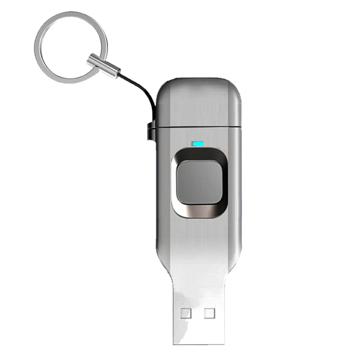 AAA87 Fingerprint Flash Drive Metal OTG Pendrive USB3.0 Type C for Laptop Phone Lock Thumbdrive Jump USB Disk 32G
