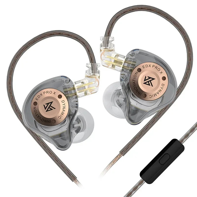 KZ EDX PRO X Dynamic Drive Earphone HIFI Bass Earbud Sport Music Cancelling Headsets KZ EDX PROX ZSTX ZSN PROX EDC EDA ZVX