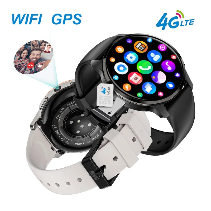 4G 5G Android Smart Watch with Sim Card APPLLP 2 GPS NFC 1.43inch AMOLED Screen Smart Watches
