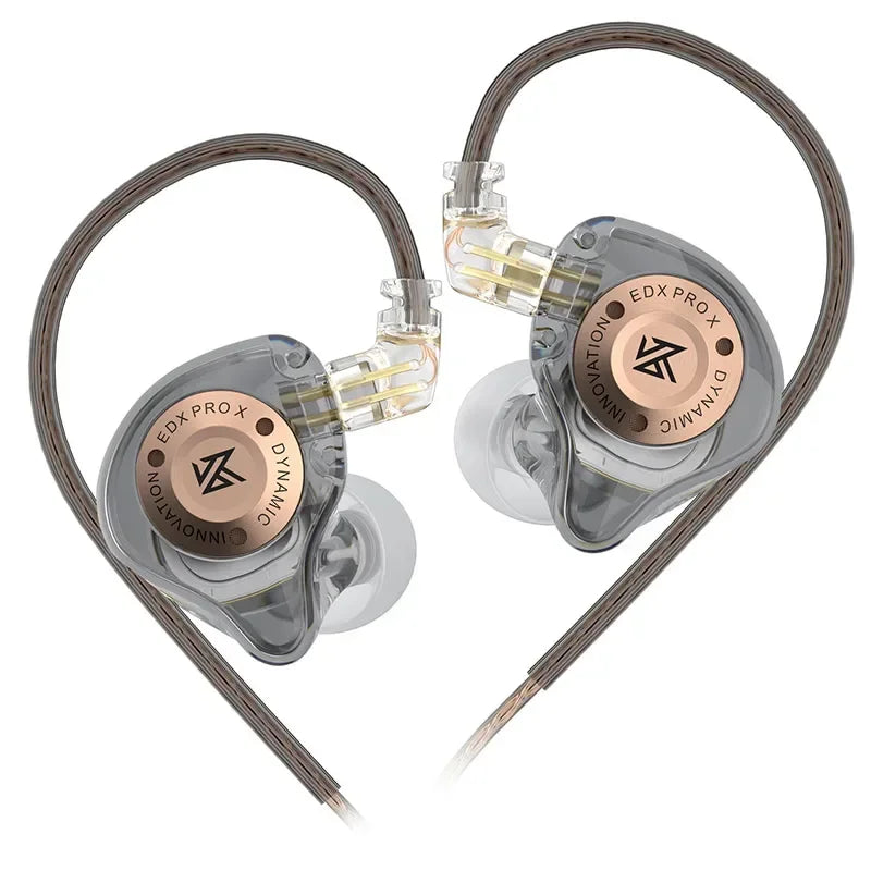KZ EDX PRO X Dynamic Drive Earphone HIFI Bass Earbud Sport Music Cancelling Headsets KZ EDX PROX ZSTX ZSN PROX EDC EDA ZVX