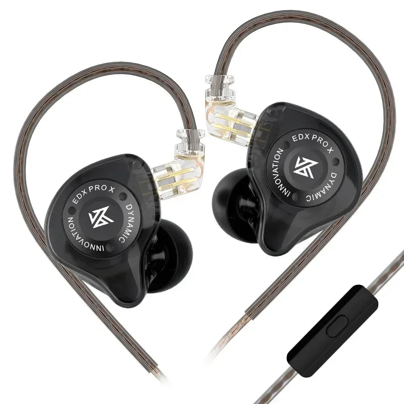 KZ EDX PRO X Dynamic Drive Earphone HIFI Bass Earbud Sport Music Cancelling Headsets KZ EDX PROX ZSTX ZSN PROX EDC EDA ZVX