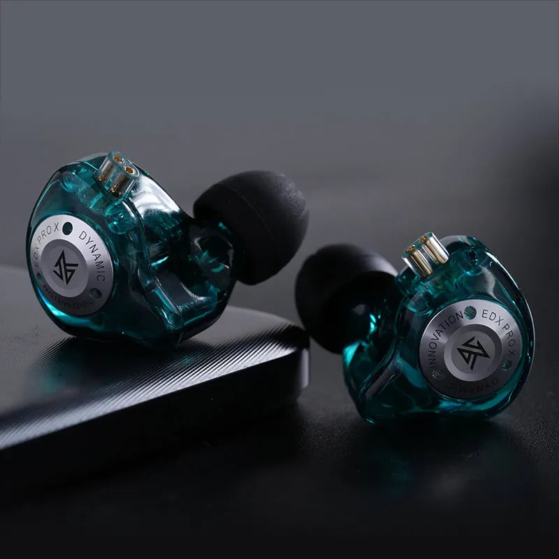 KZ EDX PRO X Dynamic Drive Earphone HIFI Bass Music Earbud Sport Noise Cancelling