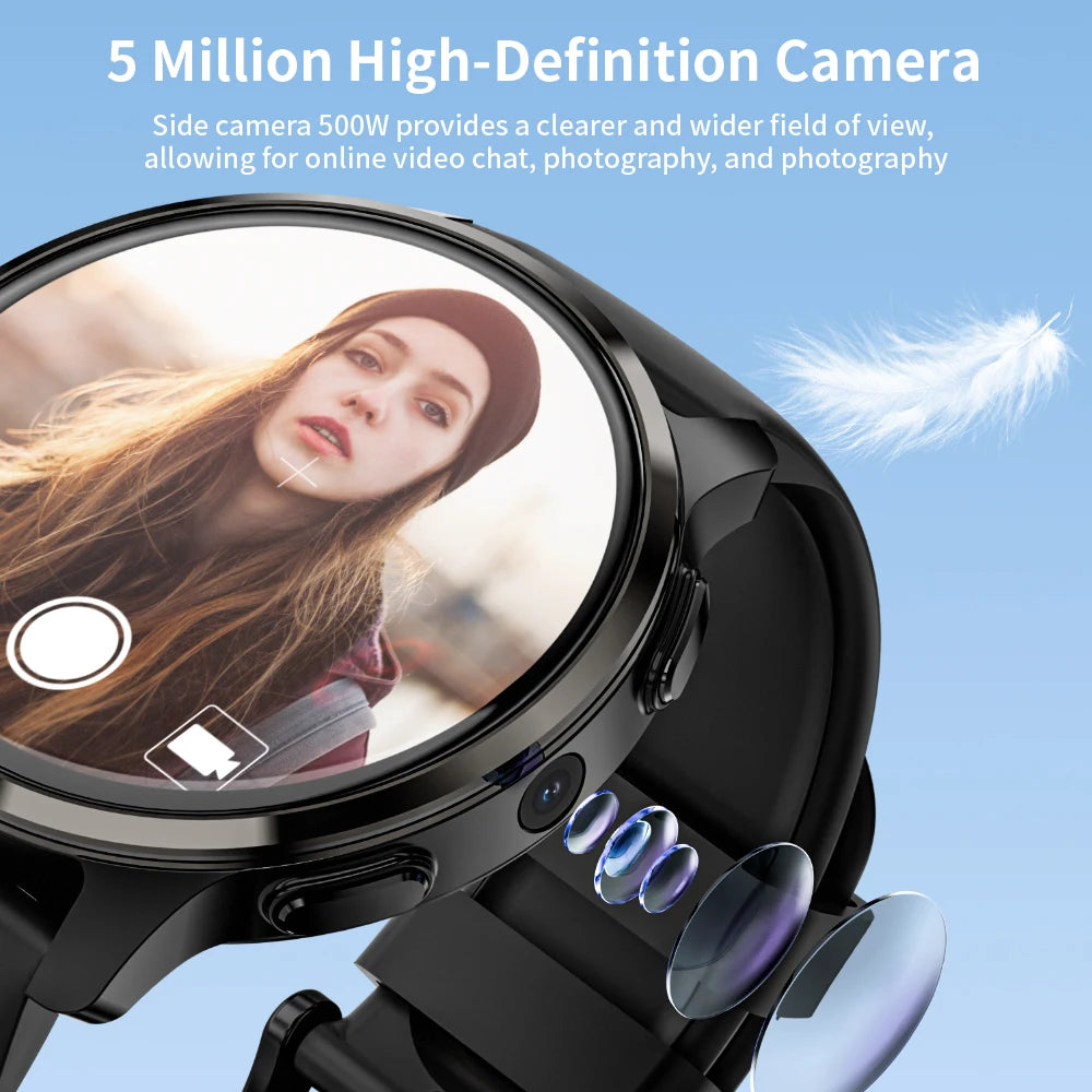4G 5G Android Smart Watch with Sim Card APPLLP 2 GPS NFC 1.43inch AMOLED Screen Smart Watches