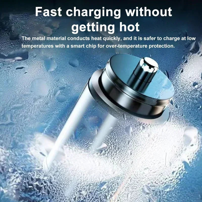 ar Dual USB Car Charger 100/200W Mini USB C Car Fast Charging Adapter
