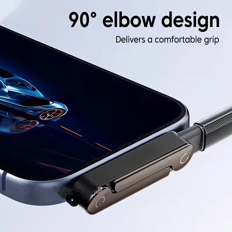 240W Type C Adapter Fast Charging 90° Elbow Bracket Adapter