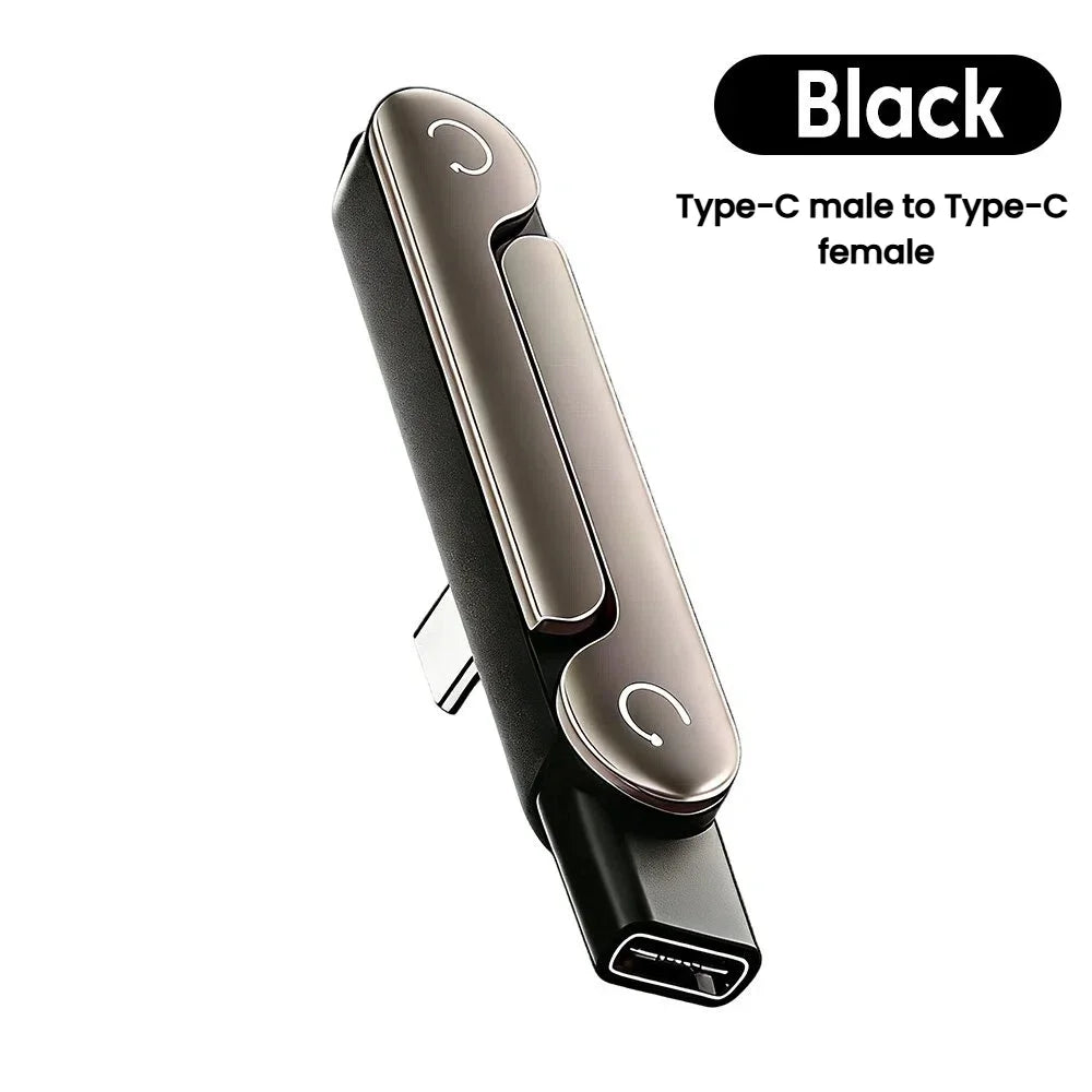240W Type C Adapter Fast Charging 90° Elbow Bracket Adapter