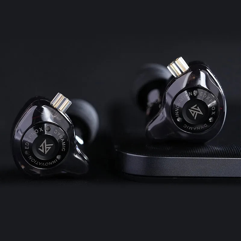 KZ EDX PRO X Dynamic Drive Earphone HIFI Bass Music Earbud Sport Noise Cancelling