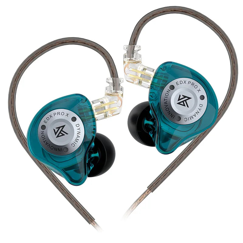 KZ EDX PRO X Dynamic Drive Earphone HIFI Bass Music Earbud Sport Noise Cancelling