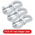 3PCS USB C Cable to USB C 100W Fast Charging Charger